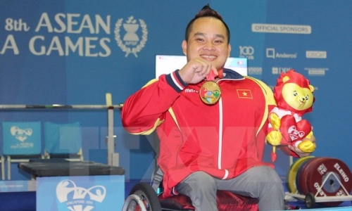 ASEAN Para Games 8: Đoàn Việt Nam vươn lên vị trí thứ ba